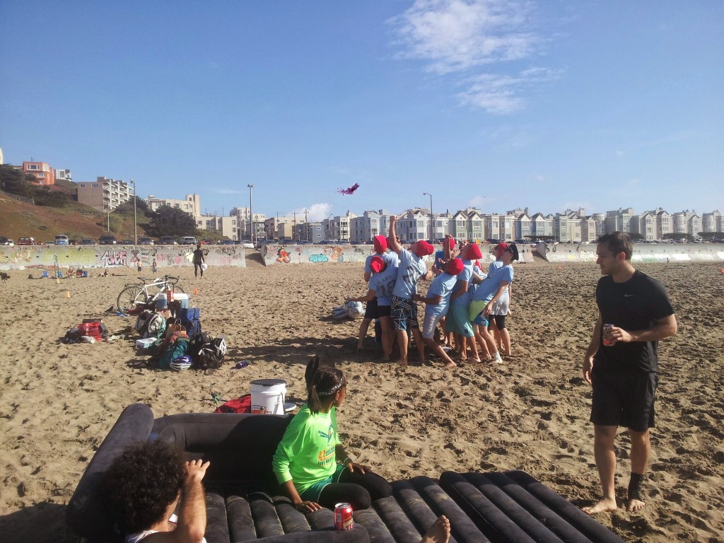 Ocean Beach Frisbee Tournament.